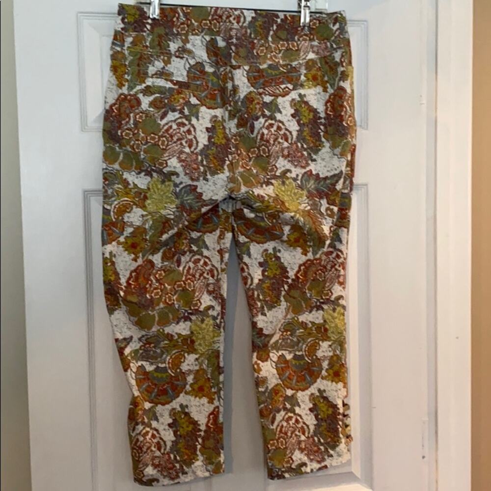 Multiples Women’s Size 14 Multi Color Print Cropp… - image 5